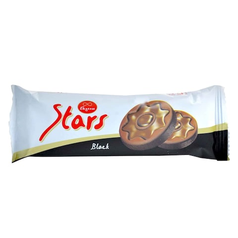 Elegance Star Black Biscuits 34g