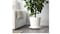 Plant pot, white, 24 cm