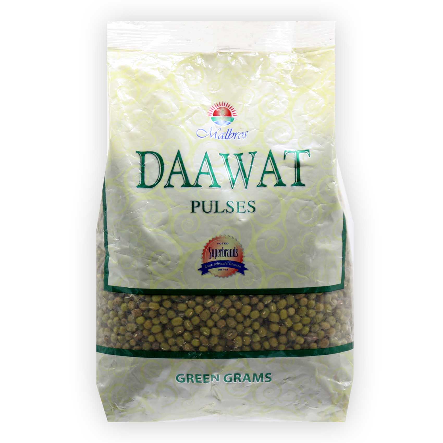 Daawat Pulses Green Grams 500g