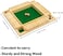 Shut The Box,Toy Wooden Board Game with 10 Number,Classic 4 Players Shut The Box Game for Kids and Adults-Fun Flip Block Game for Home