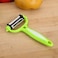 ECVV 3-in-1 Rotatable Stainless Steel Blade Peelers for Kitchen   Potato   Apple Vegetable Peelers for Kitchen   Carrot and Potato Peeler   Non-Slip Comfortable Handle (MULTICOLOR)