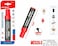 Motarro Permanent Marker  Red Pack 2(MC035-3)