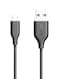 Anker - Original Micro USB Cable For Samsung , Huawei , Oppo , Xiaomi And Android Mobiles 3Ft Black