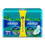 Buy Always Ultra Thin Pads with wings, Night - 14 Pads in Egypt