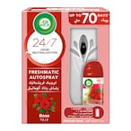 Buy AIR WICK FRESHMATIC AUTO SPRAY + AIR FRESHNER ROSE 250ML in Kuwait