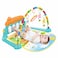 Generic-2 in 1 Baby Kick and Play Piano Gym Mat Rack Newborn Music Fitness Rack Play Crawling Mat Early Educational Toy for 0~36 Months Babies