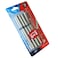 Uni-ball Deluxe Liquid Ink Rollerball Pen UB177 Blue and Black 0.7mm 8 PCS