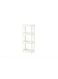Generic Plastic Vesken Shelf Unit White 0.36x1x0.23meter