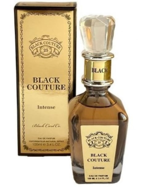 Black Couture Intense Perfume For Men, 100ml