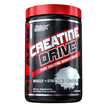 Nutrex Creatine Drive Pure Creatine Monohydrate Dietary Supplement 300g