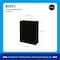 Markq Black Paper bags with handles 27 x 22 x 11 cm Large Kraft Gift bags for Birthday Party Favors, Weddings, Retail, Baby Shower (12 Bags)