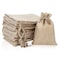 Burlap Bags with Drawstring 17 x 23 Hessian Jute Bags for Birthday Gifts, Wedding Party Favors, Candy and Jewelry Pouches [Pack of 12]
