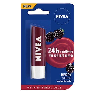 Nivea Lip Balm Bberry Shine4.8G