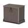 Cosmoplast Cedargrain Storage Shed Dark Brown 850L