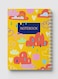 لوحة  دفتر سلك ٦٠ ورقة بغلاف من الورق المقوى بتصميم سحاب ومطر، لتسجيل الملاحظات وتدوين التذكيرات للعمل أو الجامعة أو المدرسة