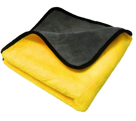 2Pcs Pcs Car Care Towel, Soft Microfiber Cleaning Cloth for Polish The Exterior of Cars, Reusable Car Cleaning Accessories