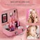 Kids Makeup Kit for Girls - Real Washable Makeup Set with Cute Princess Cosmetic Purse