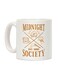 muGGyz Printed Quote Coffee Mug White 325ml