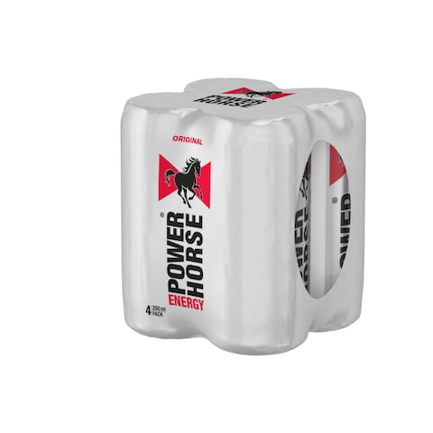 Buy Power Horse Energy Drink 250ml Pack of 4 in UAE