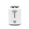 Prestige Toaster 2 Slice Bread    Toaster Machine with 7 Settings Adjustable Browning Control   Cancel Function   Removable Crumb Tray   Automatic Pop Up - 700w White PR81533