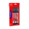 Cello Fine Grip Ballpen 0.7mm 5 PC Pack Black