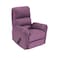 إن هاوس كرسي استرخاء هزاز منجد بالمخمل - بنفسجي فاتح - AB09