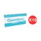 Gandour Peppermint Chewing Gum 10g x Pack of 18