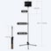 The Mohrim Adjustable Phone Tripod Floor Stand/Holder/Mount, Selfie Stick With Flexible Gooseneck