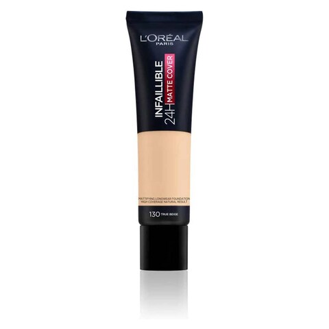 L&#39;Oreal Paris Infallible 24Hr Matte Foundation - 130 True Beige - 35ml