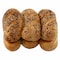 6 Multicereals Brown Hotdog Buns 400g
