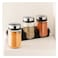 Qlux C-00340 Premium Spice Shaker With Base 3 Pieces