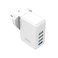 Mak quick home charger 4 USB ports, MHC-1, White