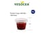 Yesocea [100 Pack] 1 Oz Clear Plastic Jello Shot Cups Container With Snap On Leak-Proof Lids -Small Shot Cups