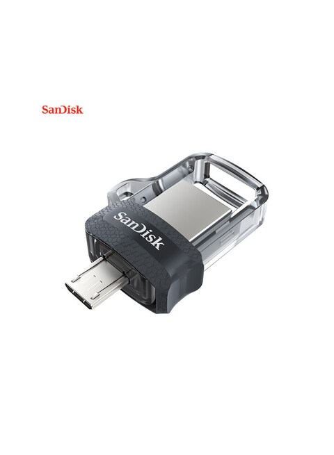 Sandisk Dd3 16Gb Mini Fast Speed USB3.0 Otg Pen Drive C6979-16-L Black &amp; Silver