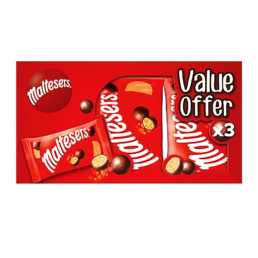مالتيزرز شوكولاتة مقرمشة عرض التوفير - 37 جرام - 3 قطع