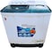 Super General 8 Kg Twin Tub Semi Automatic Washing Machine, White - SGW85 (Installation not Included)