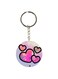 Love Shape Printed Keychain