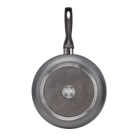 Smart Granitium Cookware Set, Granite Coated, DC2160   Sturdy Bakelite Handle   Non-Stick Coating   Tempered Glass Lids   Aluminium Cookware Compatible with Multiple Hobs