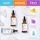 NBL Natural Anti Aging Set with Vitamin C Retinol and Hyaluronic Acid Serum for Anti Wrinkle and Dark Circle Remover All Natural and Moisturizing (3 x 30 ML)