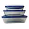 Pyrex Cook &amp; Freeze 3-in-1 Food Container Set Assorted