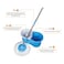 Home 360 Spin Mop And Bucket With Stainless Steel Handle Blue
