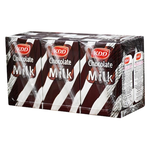 KDD Chocolate Flavoured Milk 250ml x Pack of 6