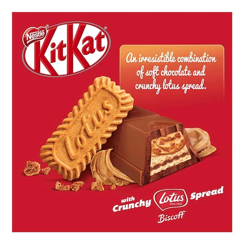 Nestle KitKat Mini Moments Chocolate With Lotus Biscoff 116.2g