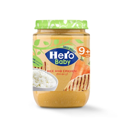 Hero Baby Rice and chicken Jar - 190 gram