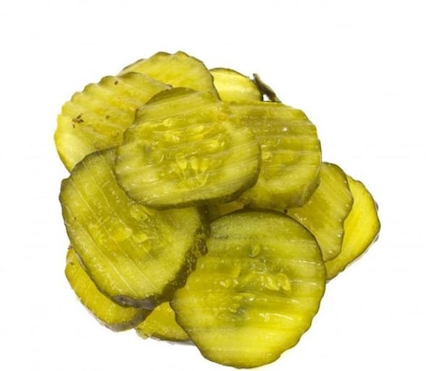 Buy CUCMBER BURGER SLICE PICKLES KG in Kuwait