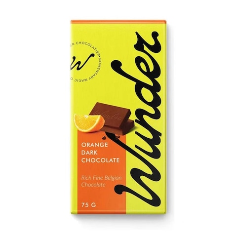 Wunder Orange Dark Chocolate - 70 gram