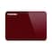 Toshiba Canvio Advance External Hard Drive 4TB Red