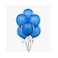 Blue Latex Balloon Pack of 20