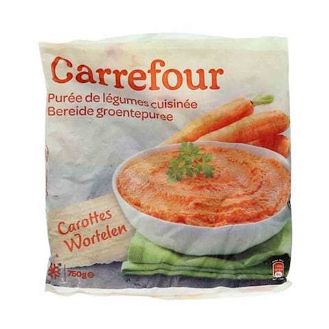 Buy Carrefour Frozen Mashed Carrots 750g in Saudi Arabia