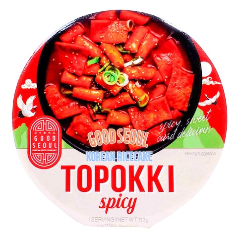 Good Seoul Topokki Spicy Korean Rice Cake 113g